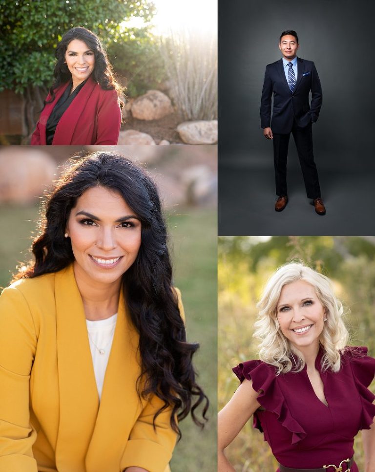 Studio and Outdoor location professional headshots in Sierra Vista Arizona