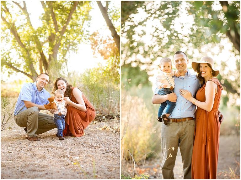 Early morning family photo session in Sierra Vista Arizona with Hannah Whaley Photography.
